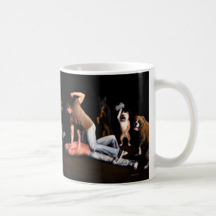 Chiens à la tasse de Manfight