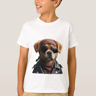 Chiens avec notre T-shirt unique