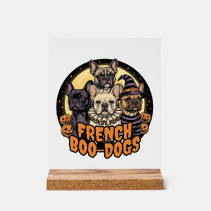 Chiens Boo-Français Halloween Design Bouledogue Fr