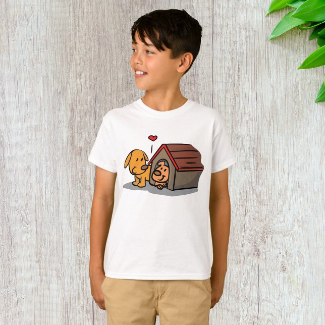 Chiens Dans Un T-Shirt De Maison De Chien (Créateur téléchargé)