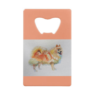 Chiens d'aquarelle allemands Spitz Pomeranian