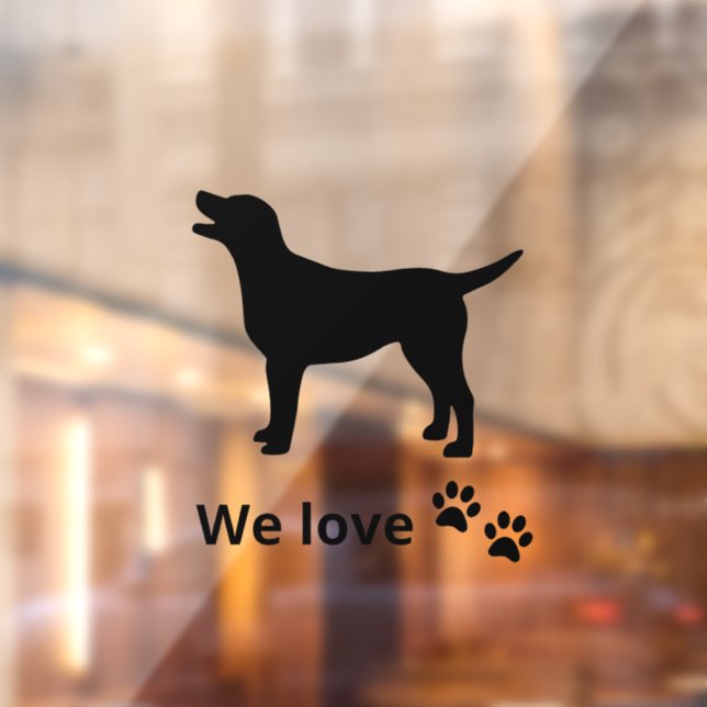 Chiens de bienvenue, Chiens sympa panneau de vitri (Feuille 2)