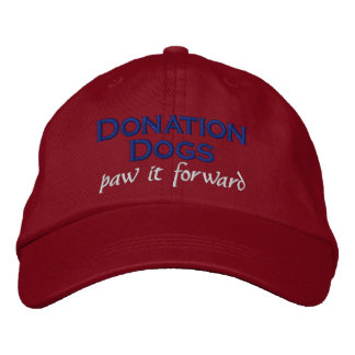 Chiens de don (faites suivre) Casquette Rouge