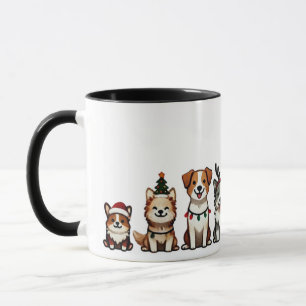 Chiens de Noël Mugs