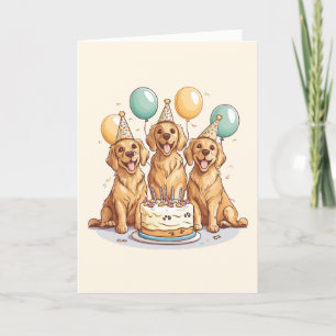 Chiens d'or de l'année d'anniversaire du Merci