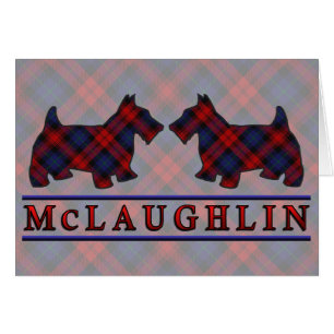 Chiens écossais Clan McLaughlin MacLachlan Tartan