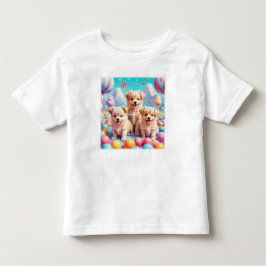 Chiens en T-shirt Toddler de Candy Land
