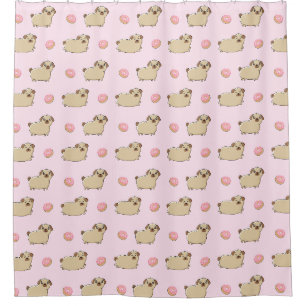 Chiens Motif rideau de douche