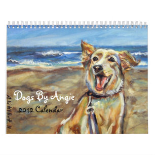 Chiens par le calendrier d'Angie 2012