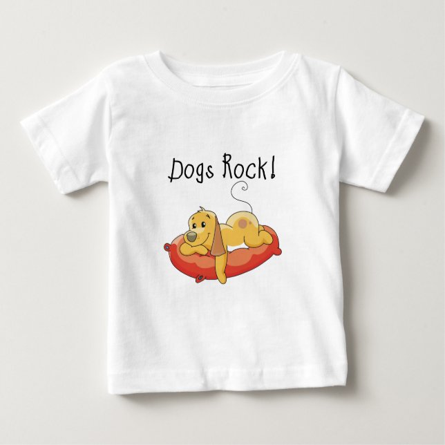 Chiens Rock Tshirts et cadeaux (Devant)