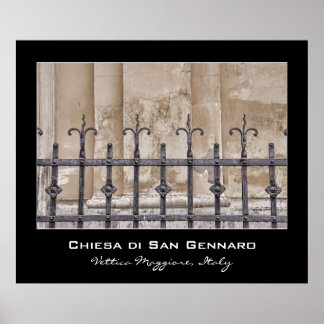 Chiesa di San Gennaro, Praiano, Amalfi Küste Poster