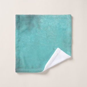 Chiffon vintage rustique de lavage de la turquoise