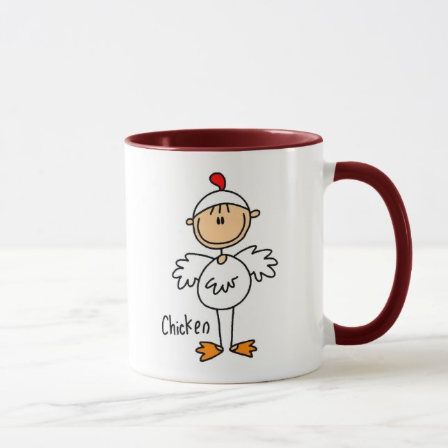 Chiffre de bâton dans la tasse de costume de (Droite)