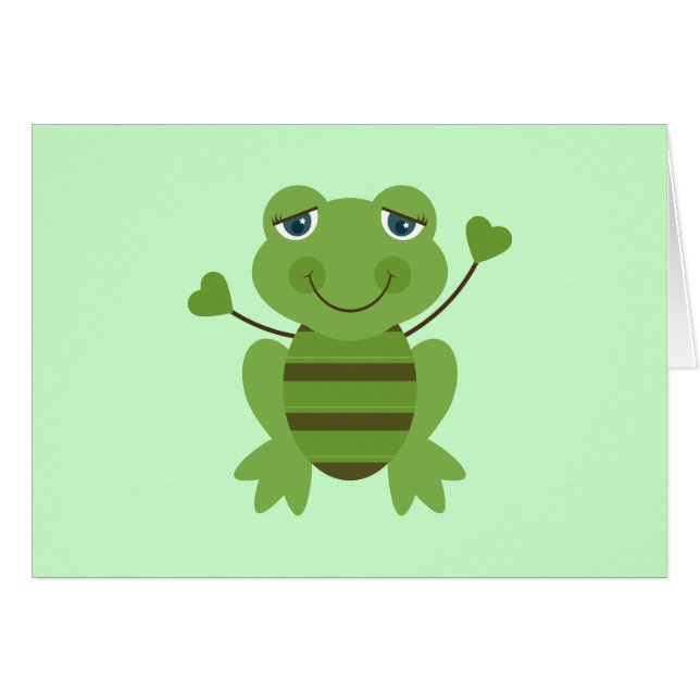 Chiffre grenouille de bâton (Devant horizontal)