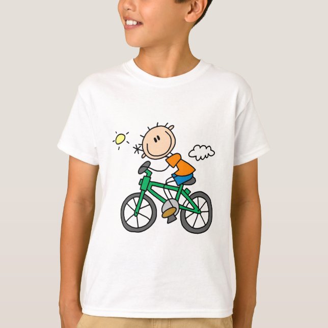 Chiffre masculin T-shirts et cadeaux de bâton de (Devant)