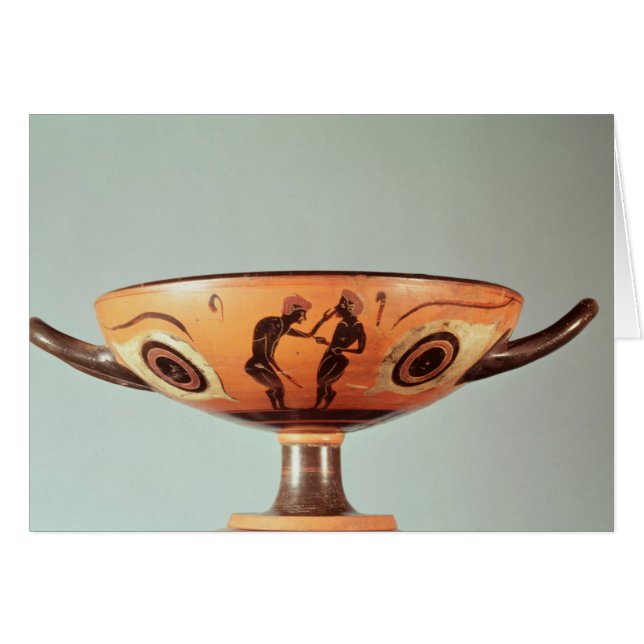 Chiffre noir kylix, c.580-525 AVANT JÉSUS CHRIST (Devant horizontal)