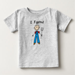Chiffre T-shirts et cadeaux de bâton d'agriculteur