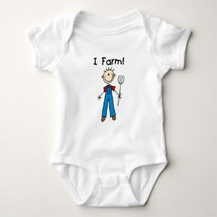 Chiffre T-shirts et cadeaux de bâton d'agriculteur