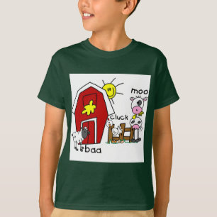 Chiffre T-shirts et cadeaux de bâton d'animaux de