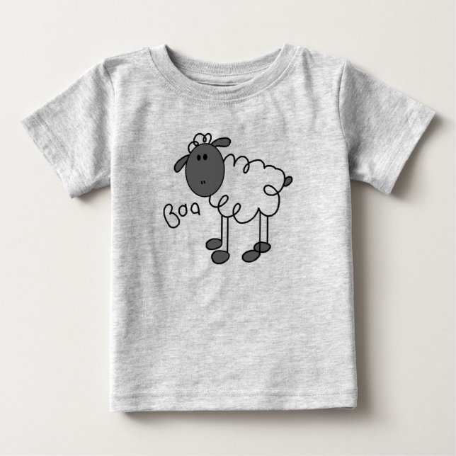 Chiffre T-shirts et cadeaux de bâton de moutons (Devant)