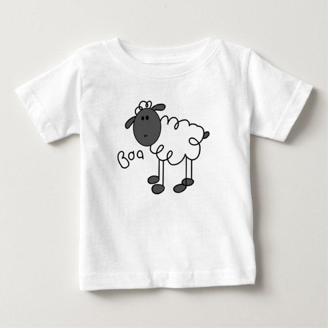Chiffre T-shirts et cadeaux de bâton de moutons (Devant)