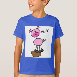 Chiffre T-shirts et cadeaux de bâton de porc