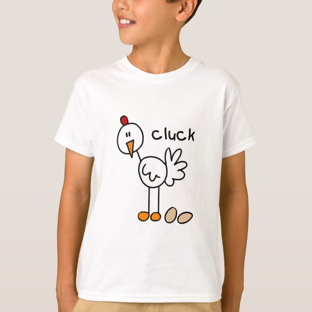 Chiffre T-shirts et cadeaux de bâton de poulet (Devant)