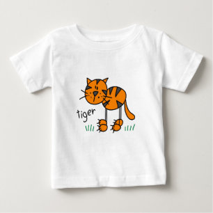 Chiffre T-shirts et cadeaux de bâton de tigre