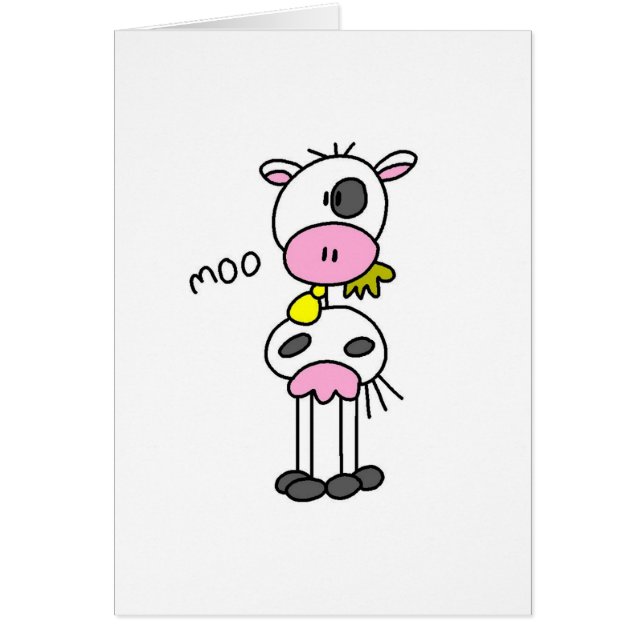 Chiffre T-shirts et cadeaux de bâton de vache (Devant)