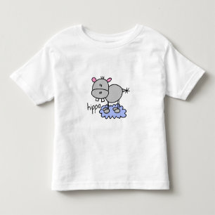 Chiffre T-shirts et cadeaux de bâton d'hippopotame