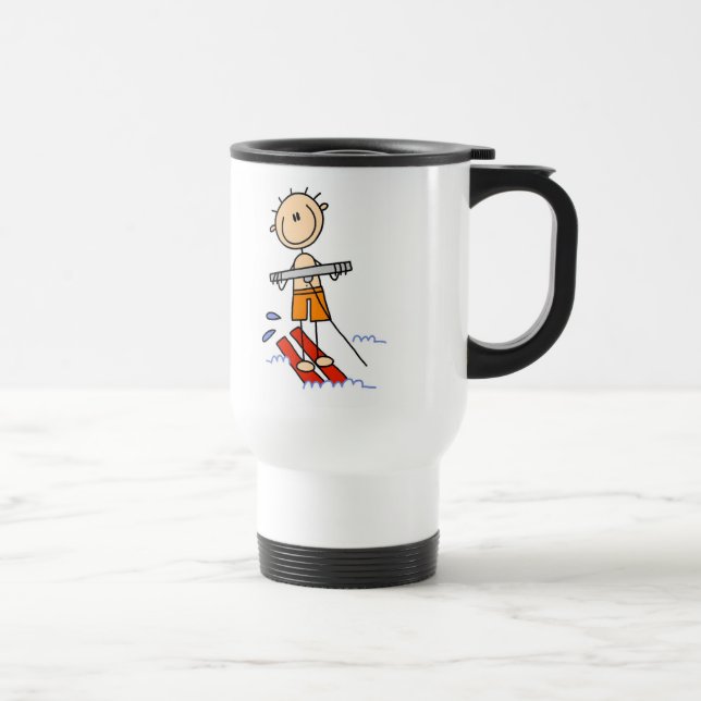 Chiffre tasses de bâton de ski d'eau (Droite)