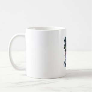 Chihuahua Abstrakte Malerei Farbe Niedlicher Hund Kaffeetasse