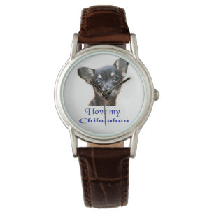 Chihuahua Armbanduhr