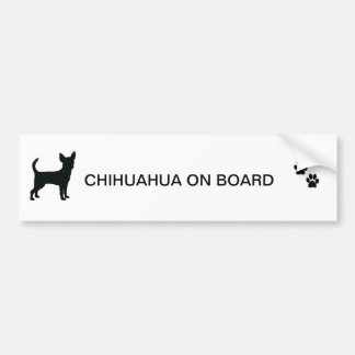 CHIHUAHUA-AUTOAUFKLEBER AUTOAUFKLEBER