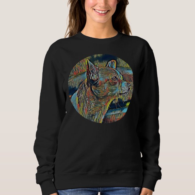 Chihuahua Awesome Head Sweatshirt (Vorderseite)
