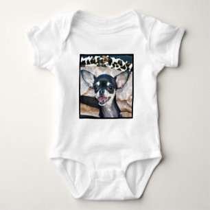 Chihuahua-Baby-Shirt Baby Strampler