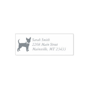 Chihuahua Baby Shower Permastempel