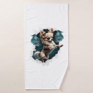 Chihuahua Ballerina Ballerina Tanz Badehandtuch
