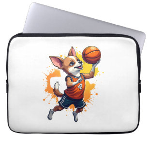 Chihuahua Basketballspieler Sport Dunk Kopie Laptopschutzhülle