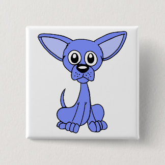 Chihuahua-Blau Button
