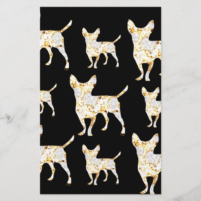 CHIHUAHUA BLING! BRIEFPAPIER (Vorderseite)