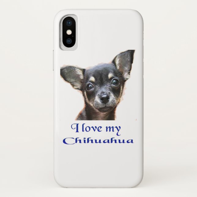 Chihuahua Case-Mate iPhone Hülle (Rückseite)