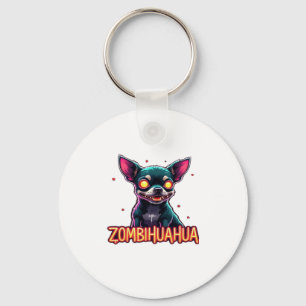 Chihuahua Chi Chichi Chiwawa Zombie Dog Halloween Schlüsselanhänger