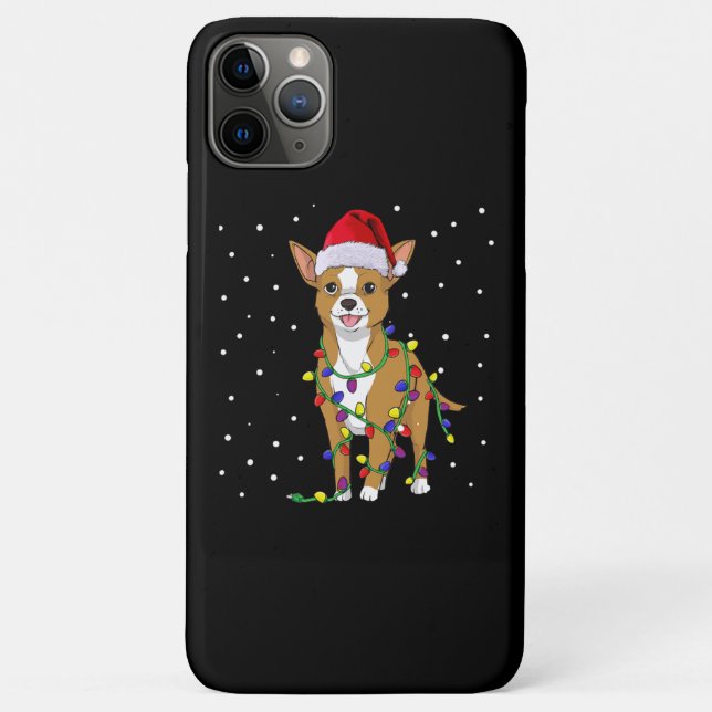 Chihuahua Christmas Dog Case-Mate iPhone Hülle (Rückseite)