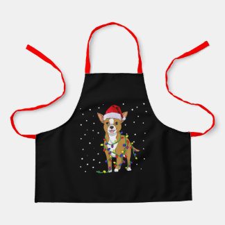 Chihuahua Christmas Dog Schürze