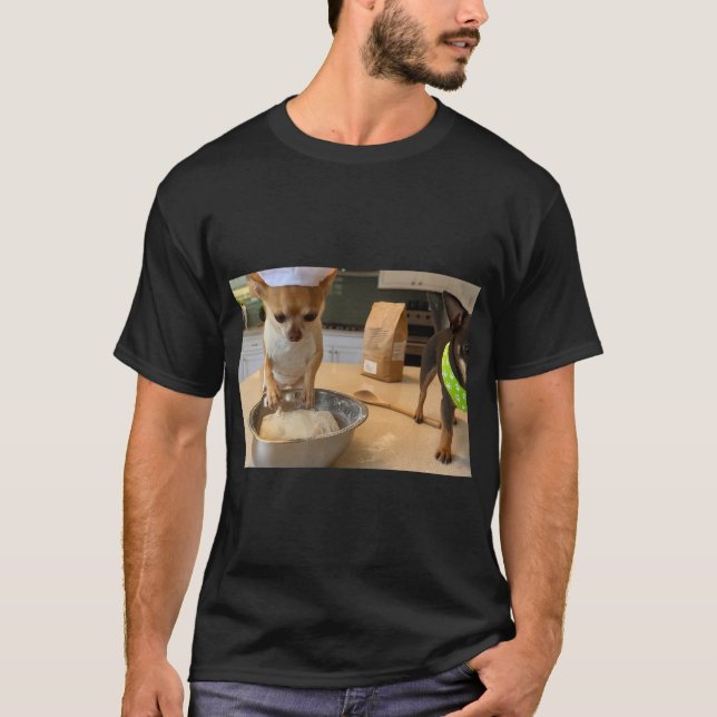 Chihuahua cooking T-Shirt (Vorderseite)