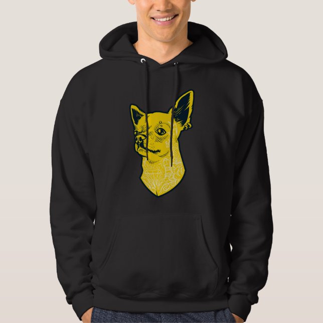 Chihuahua Crazy Hoodie (Vorderseite)