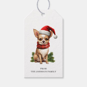 Chihuahua Custom Gift Tags Geschenkanhänger