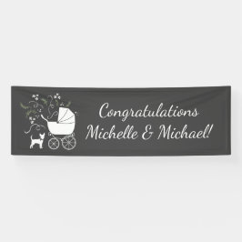 Chihuahua Dog Baby Duwer Gender Neutral Banner