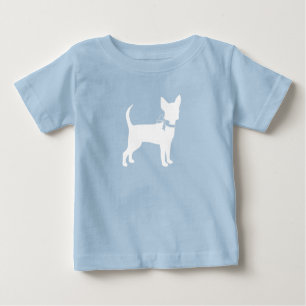 Chihuahua Dog Baby Shower Blue Boy T-shirt